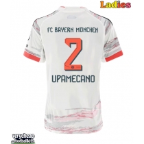 Bayern Munich Dayot Upamecano #2 Replica Away Shirt Ladies 2025-26 Short Sleeve